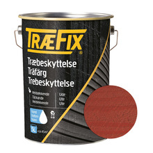 Träfärg Röd 5 L Træfix